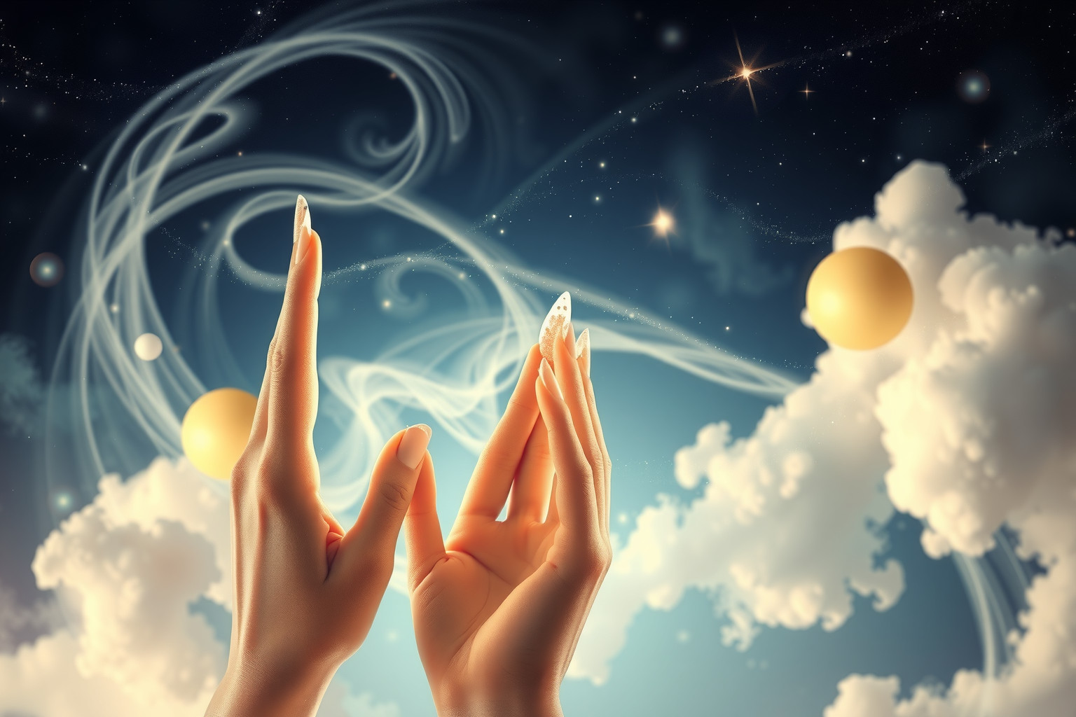 Lange, gepflegte Fingernägel im Traum symbolisieren Selbstbewusstsein und Erfolg.