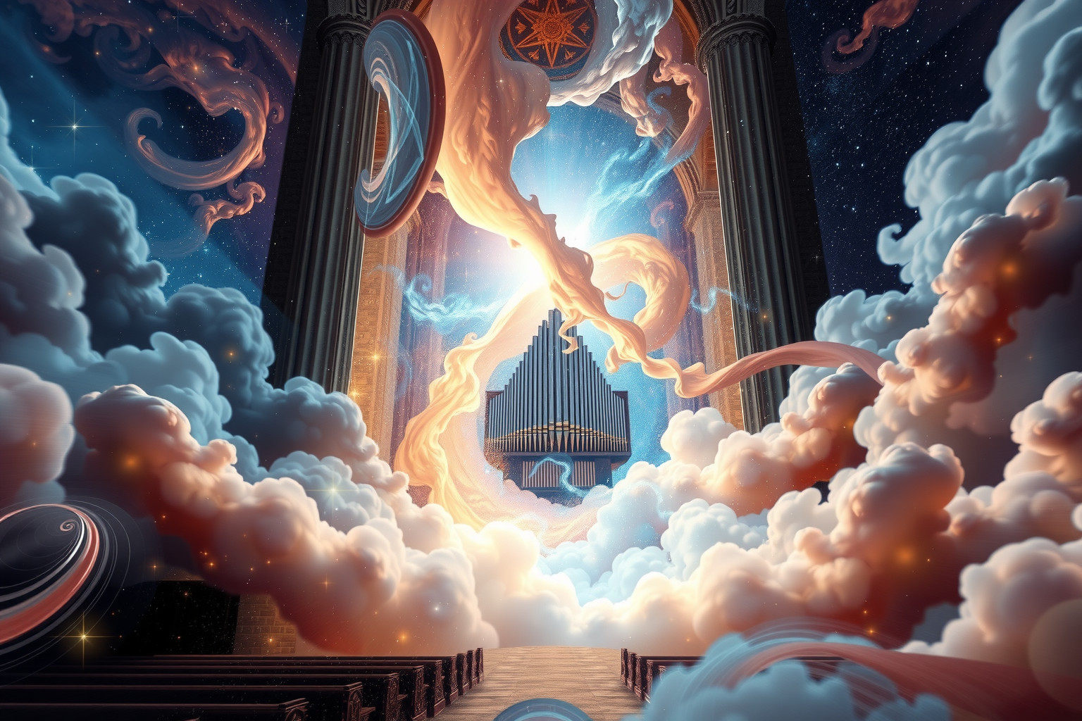 Das Hören von Orgelmusik in Kathedralen stärkt spirituelle Verbundenheit.