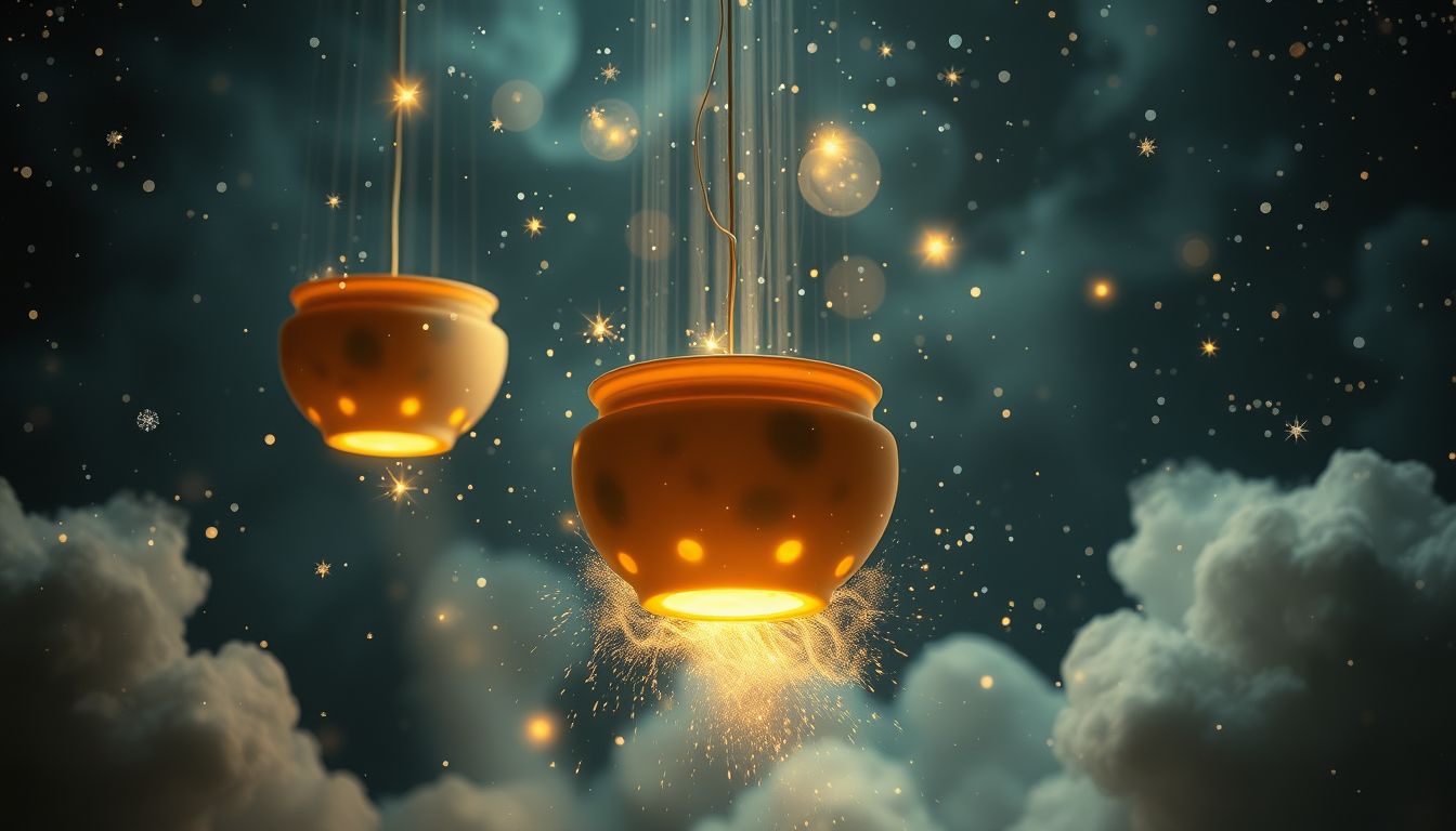 Das Reinigen von Tonwaren symbolisiert innere Klärung und Neubeginn.