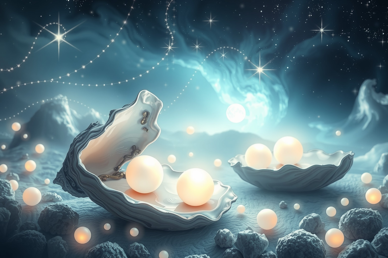 Die 21. Austern züchten symbolisiert Geduld und wertvolle Belohnungen.