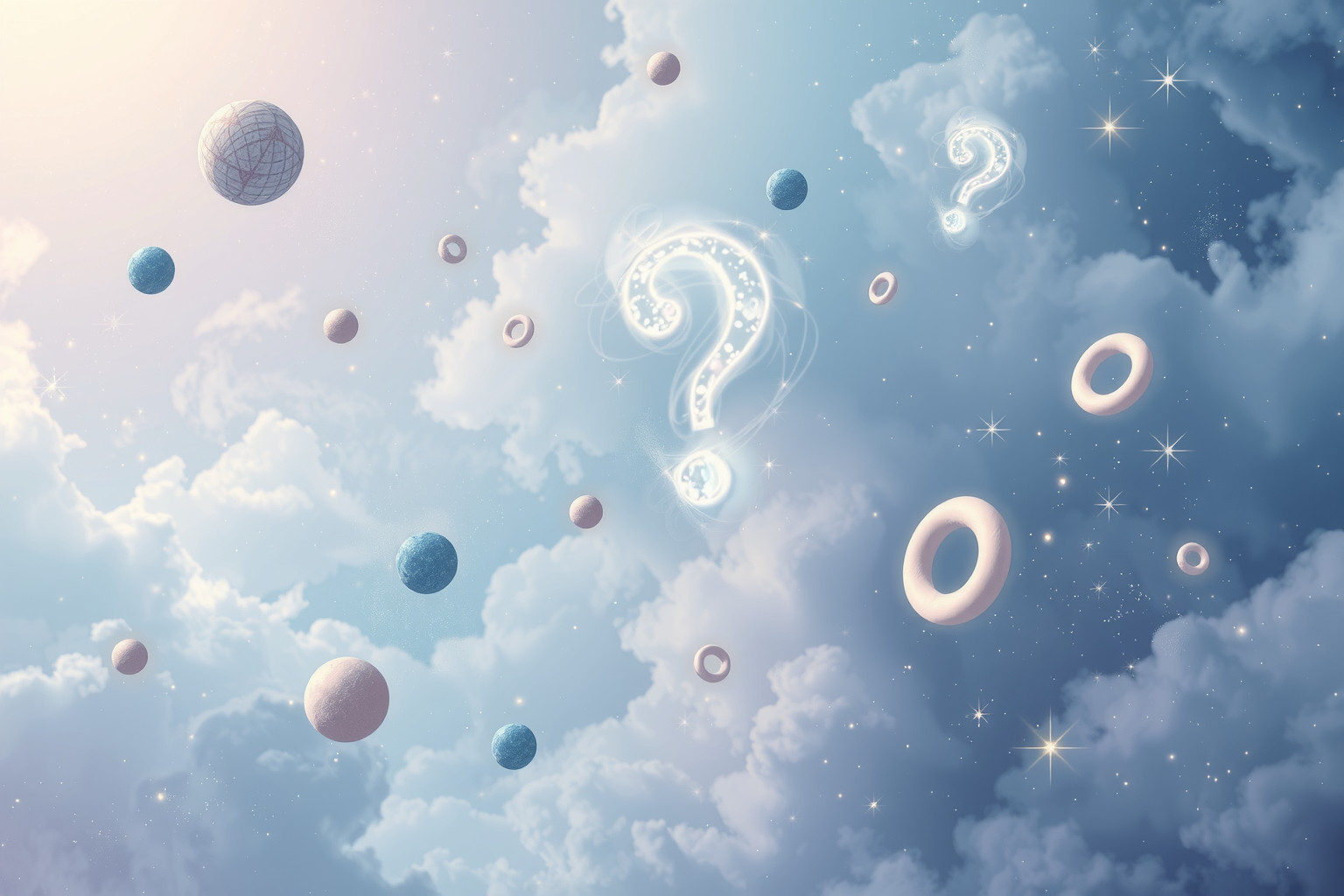 Verwirrende Quizfragen spiegeln innere Unsicherheit und Orientierungslosigkeit wider.
