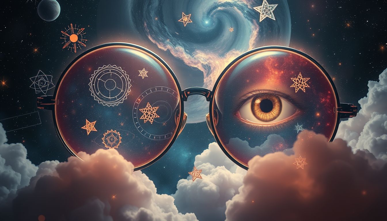 Eine zu starke Brille symbolisiert übermäßige Selbstkritik und Zweifel im Traum.