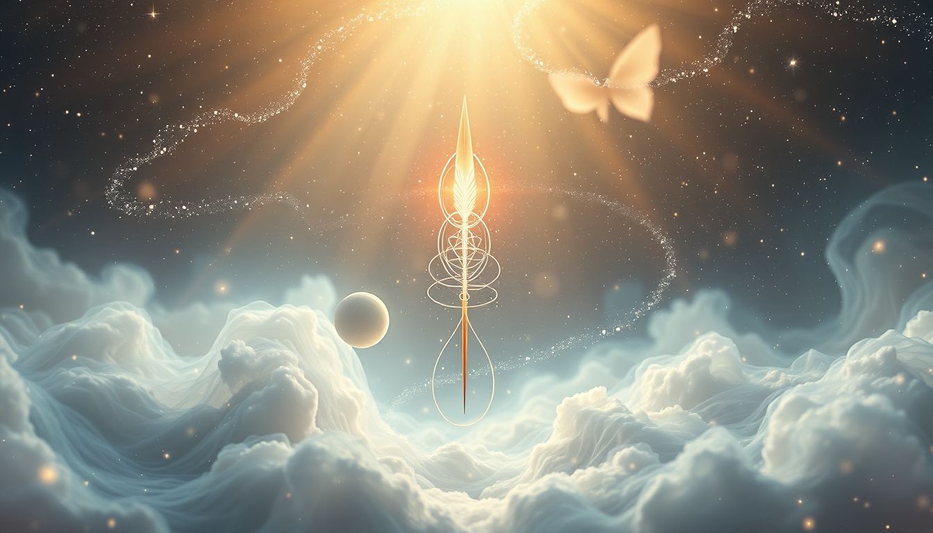 Träumen von magischer Nadel symbolisiert Heilung und innere Kraft.
