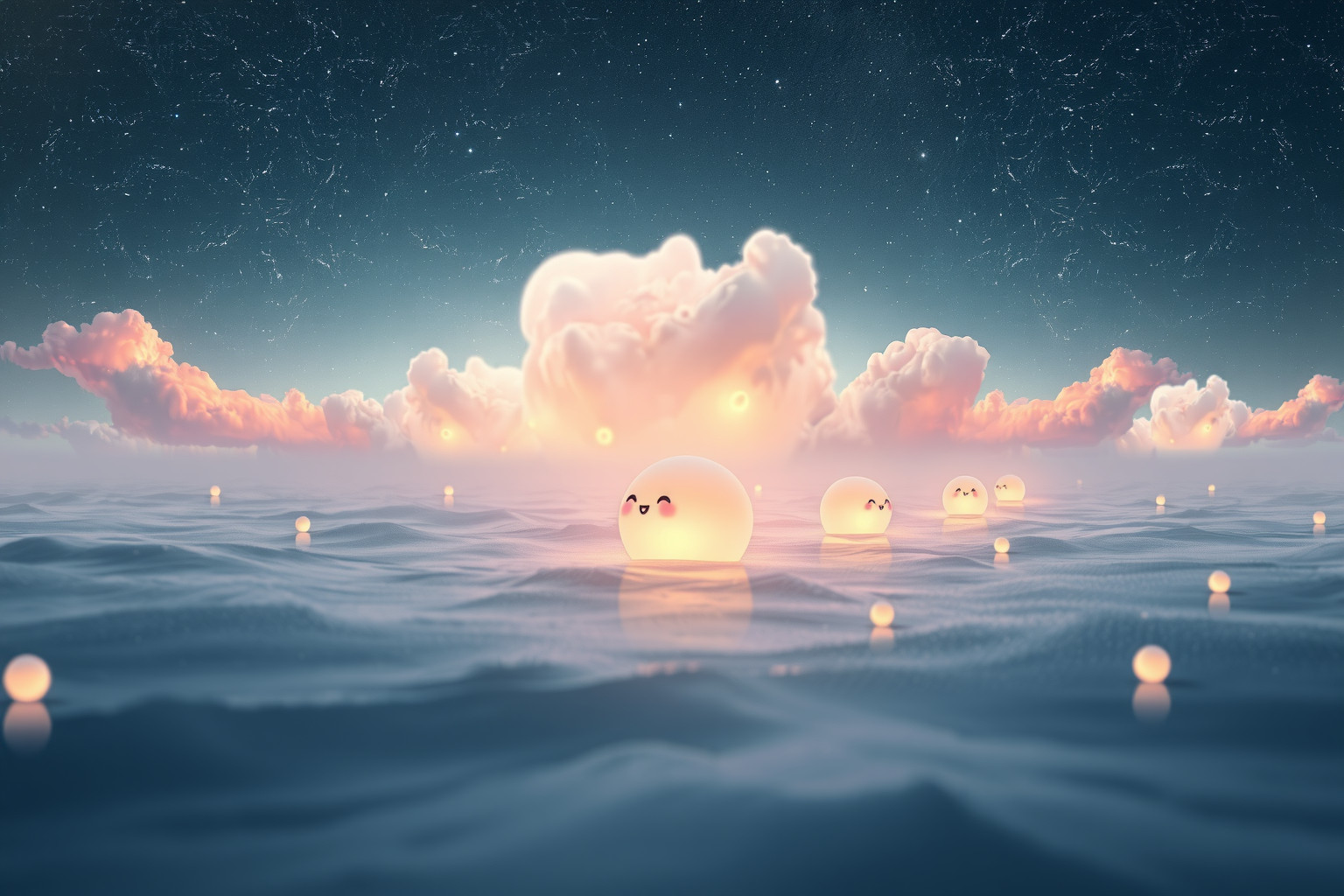 Klöße im Meer symbolisieren unerwartete Gefühle und tiefgründige Veränderungen.