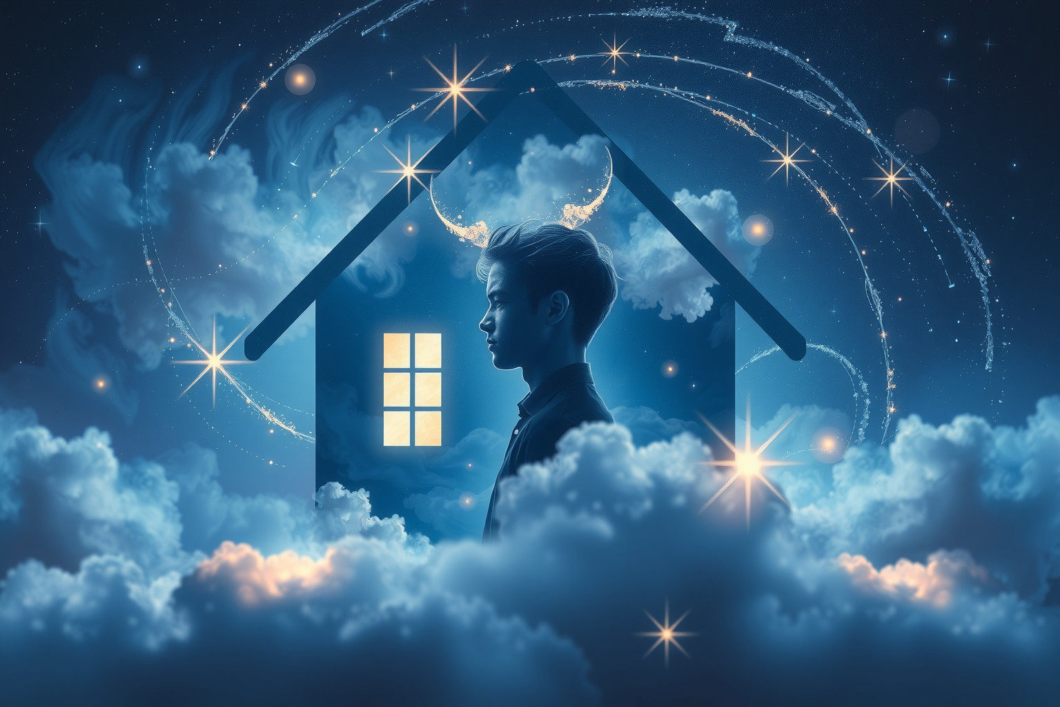 Ein Haus symbolisiert im Traum Schutz und persönliche Entwicklung.