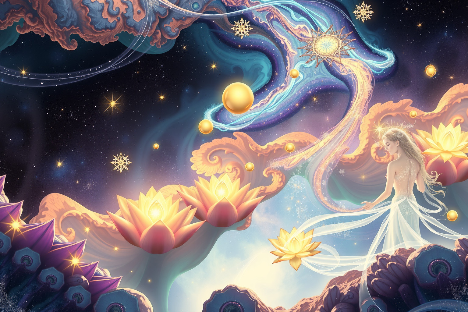 Spirituelles Wachstum im Traum signalisiert inneren Gewinn und Erkenntnis.