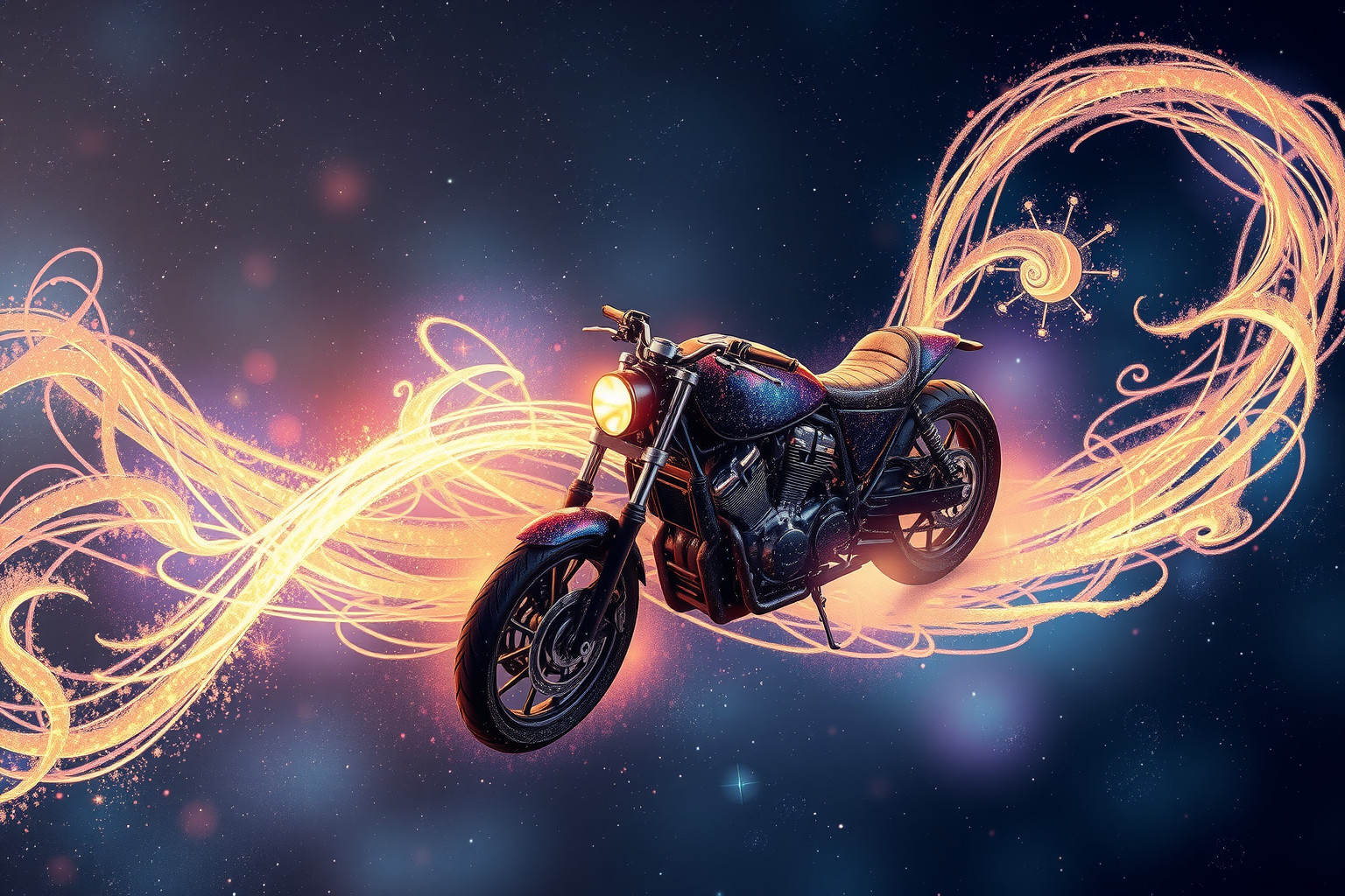 Motorradträume symbolisieren oft Freiheit, Abenteuerlust und persönliche Risiken.