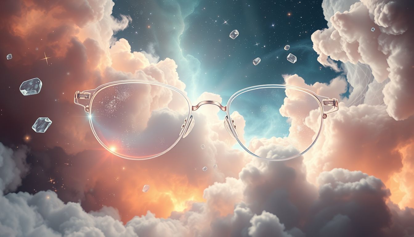 Das Finden einer Brille symbolisiert plötzliche Erkenntnis und Problemlösung.