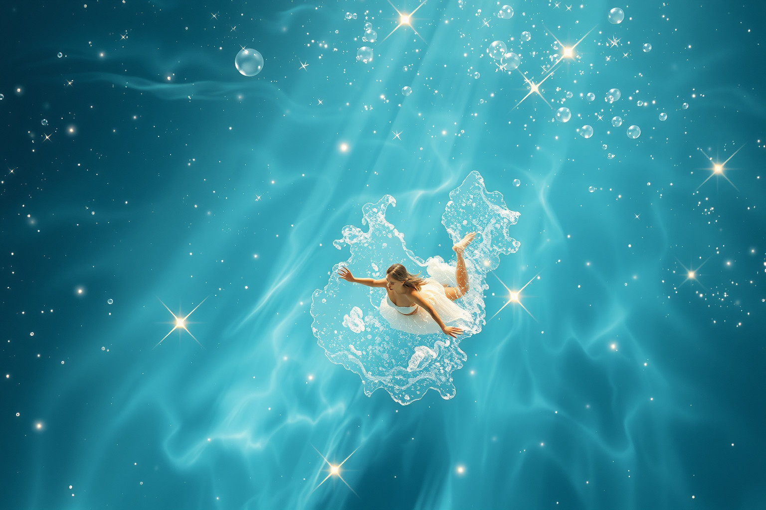 Der Traum vom klaren Wasser symbolisiert innere Reinheit und Freiheit.