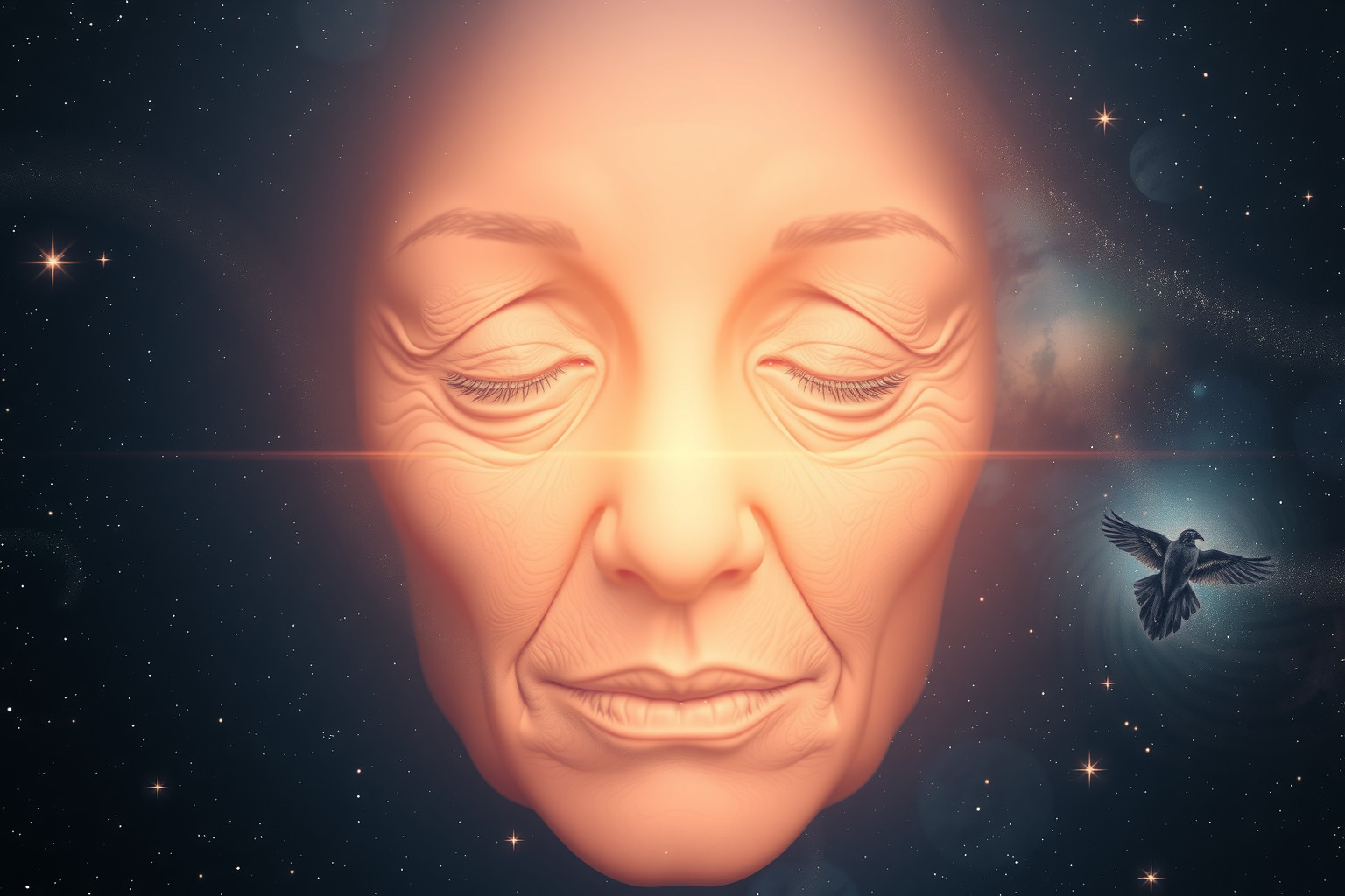 Träumen von Augenrunzeln symbolisiert oft Weisheit und Lebensrealität.