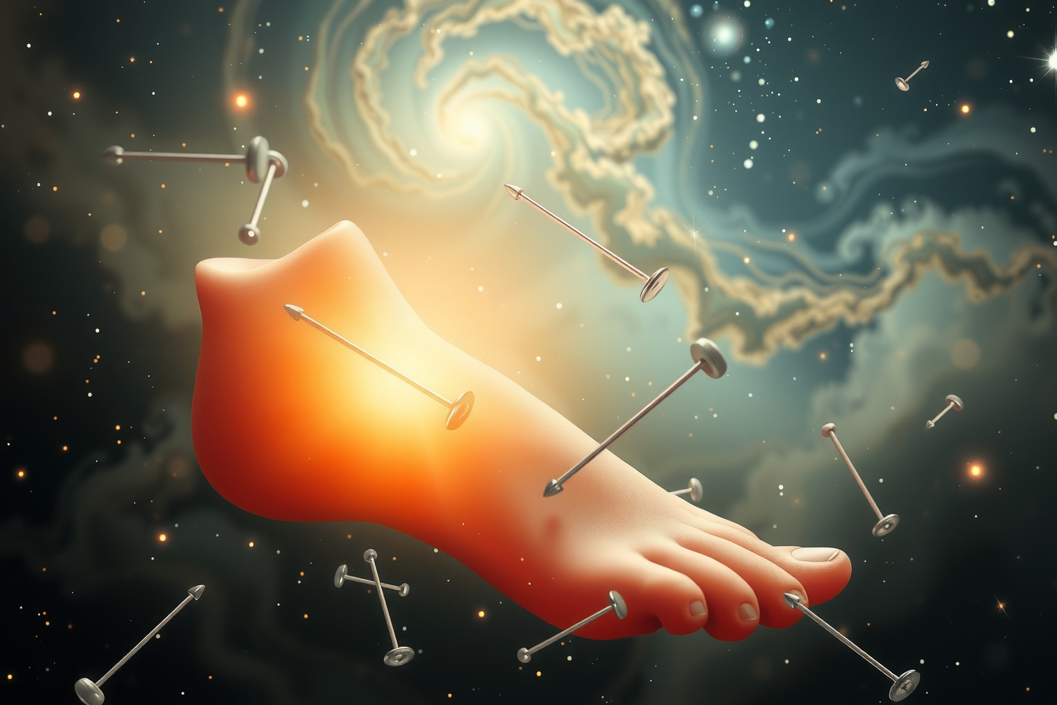 Der 7. Traum symbolisiert das Loslassen schmerzhafter Belastungen.