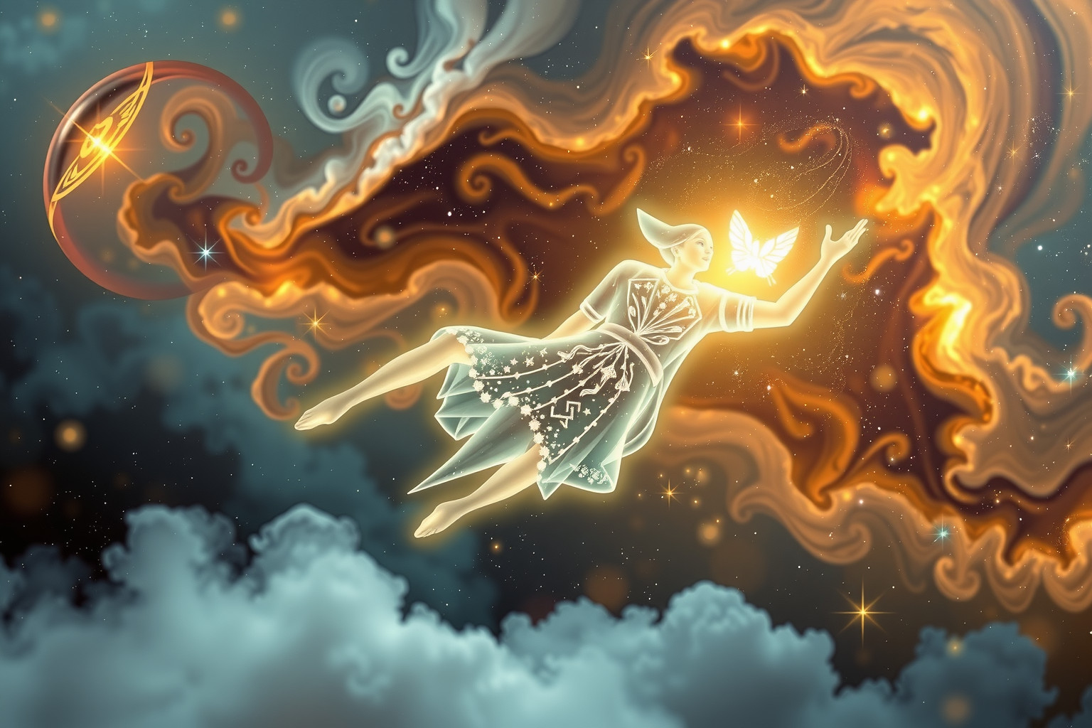 Ein Gendarm in Uniform symbolisiert Autorität und gesellschaftliche Ordnung.