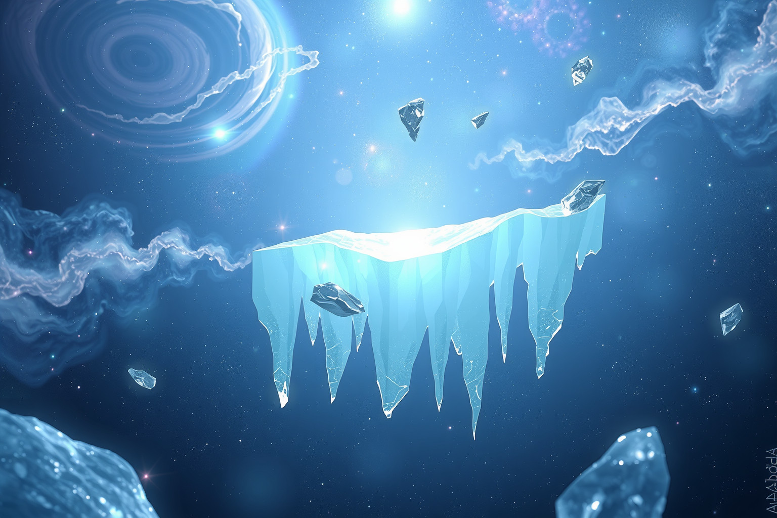 Ein Eisbarriere-Traum symbolisiert emotionale Kälte und Abgrenzung.