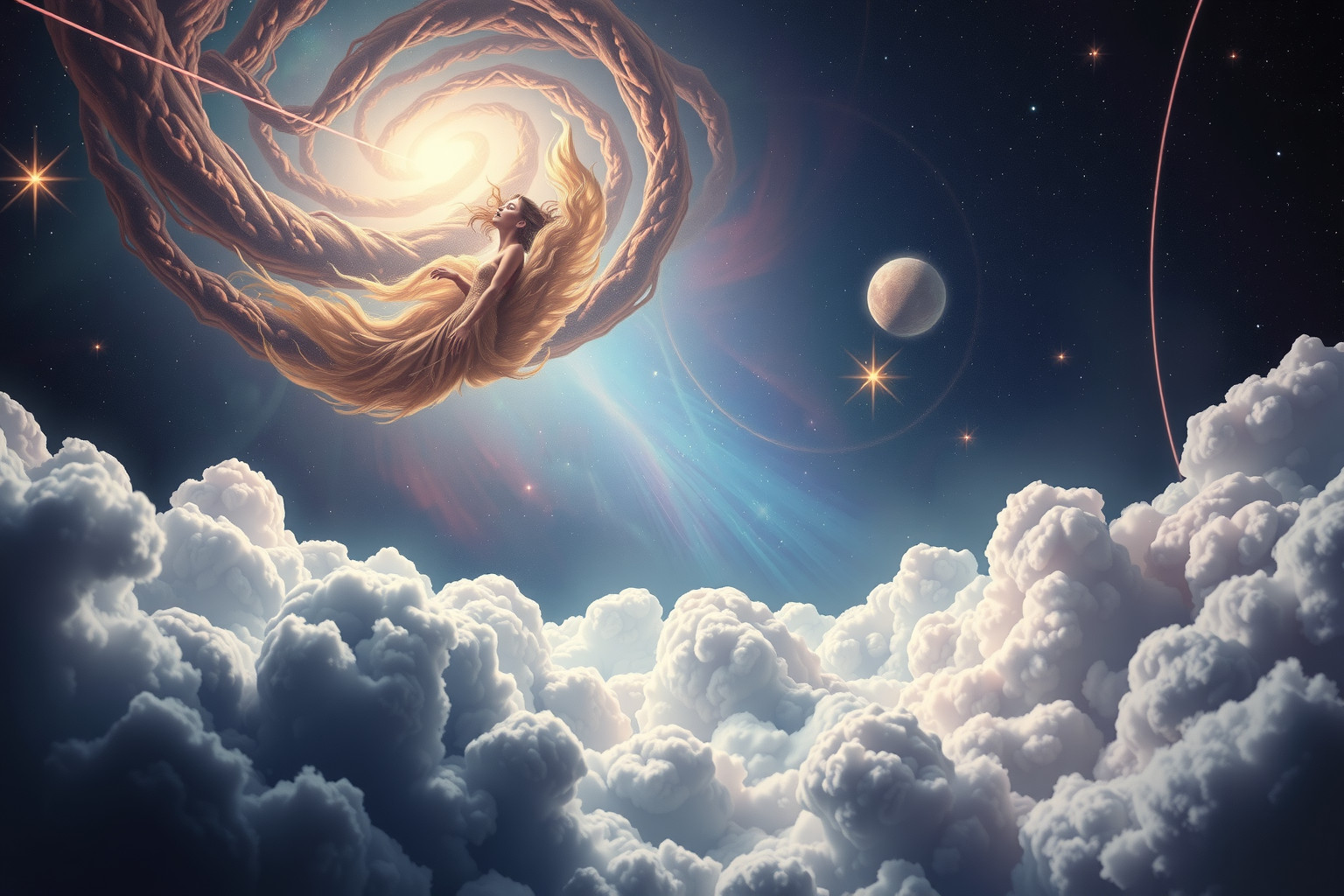 Alleinsein im Weltraum symbolisiert oft tiefe innere Isolation und Freiheit.