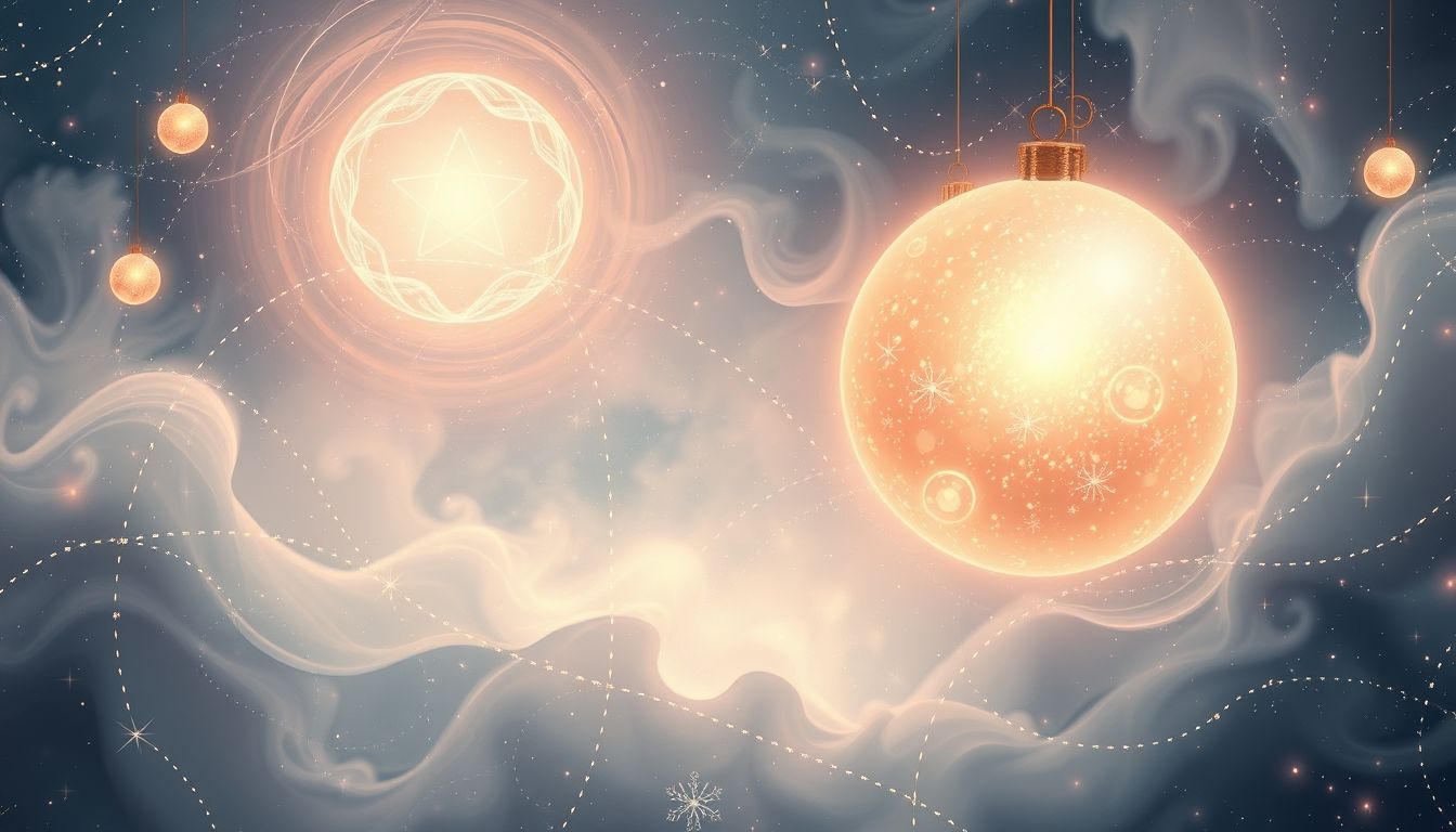 Weihnachtskugeln symbolisieren im Traum oft festliche Harmonie und Hoffnung.