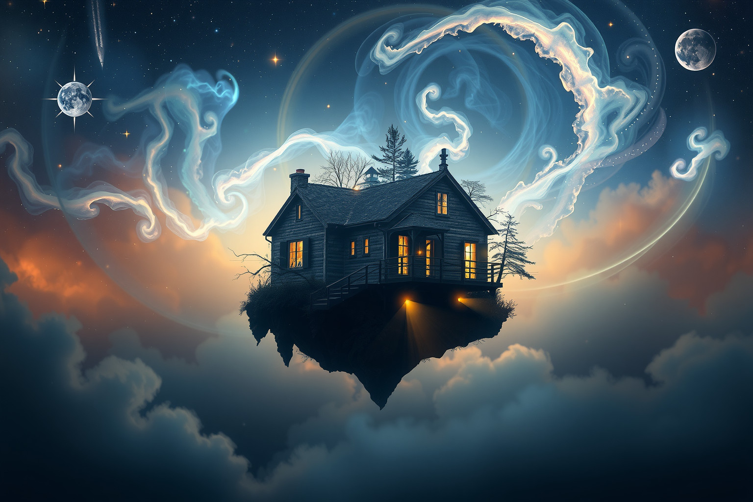 Das Försterhaus symbolisiert oft Einsamkeit und innere Isolation im Traum.