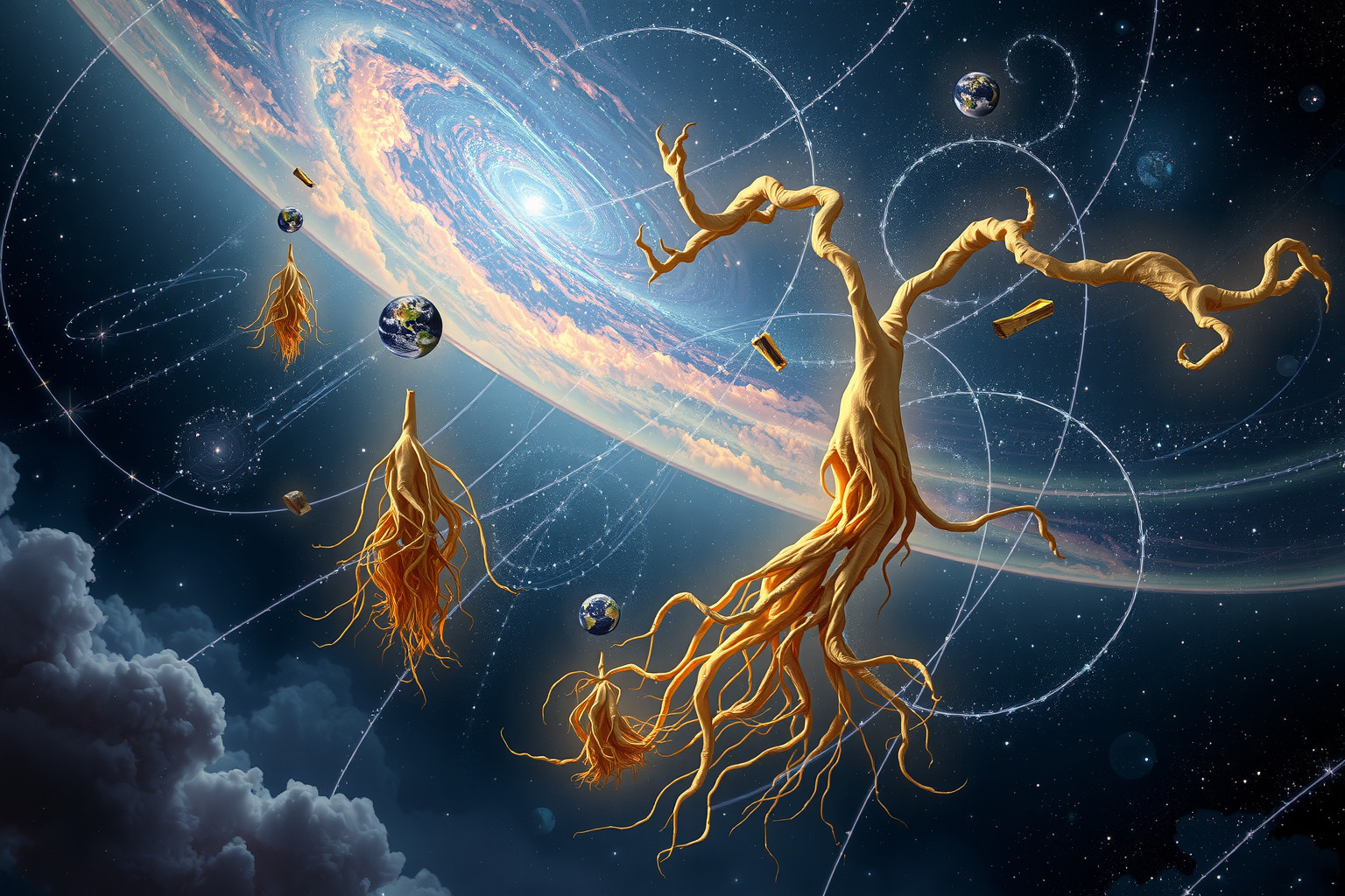 Träume von Entwurzelung spiegeln oft innere Unsicherheiten wider.