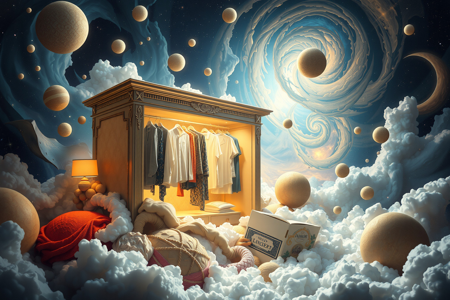 Ein voller Schrank im Traum symbolisiert sowohl Reichtum als auch Sorgen.
