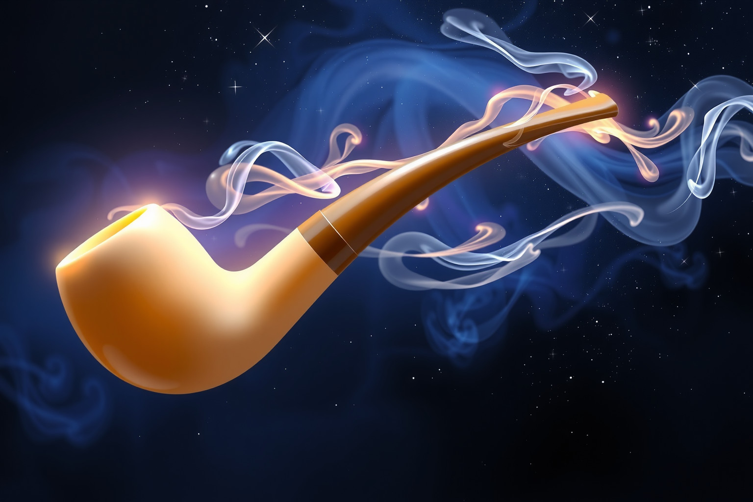 Die Meerschaumpfeife symbolisiert Weisheit, Erfahrung und innere Ruhe.