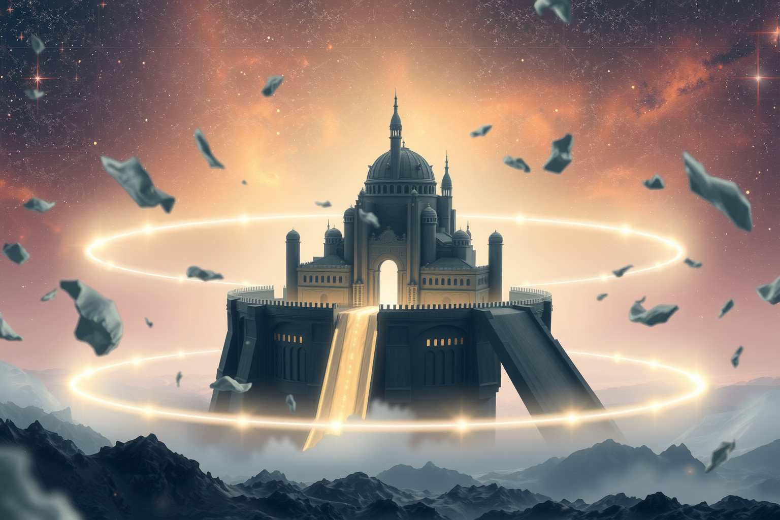 Die Zitadelle symbolisiert Schutz durch Abgrenzung und geistige Isolation.