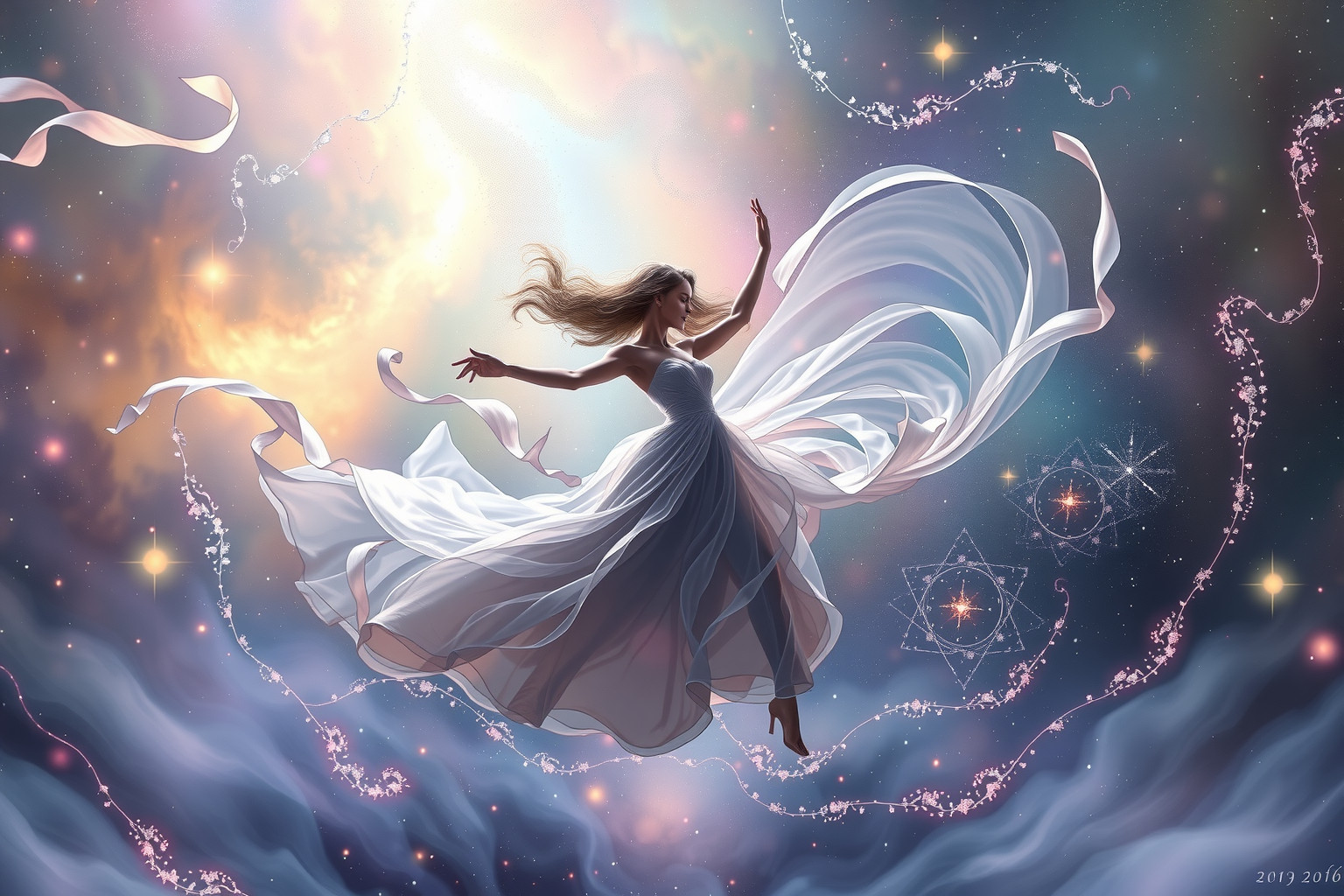 Drehen im Tanz symbolisiert oft Lebensfluss und innere Balance.