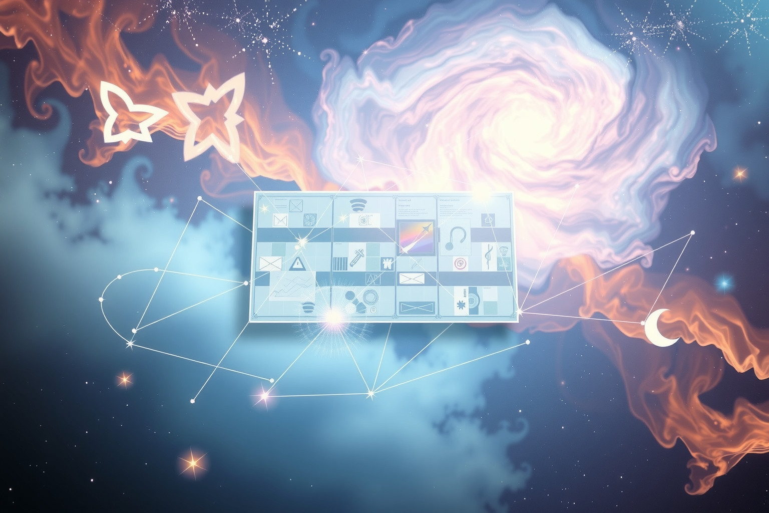 Ein Anschlagbrett symbolisiert offene, sichtbare Kommunikation und Austausch.