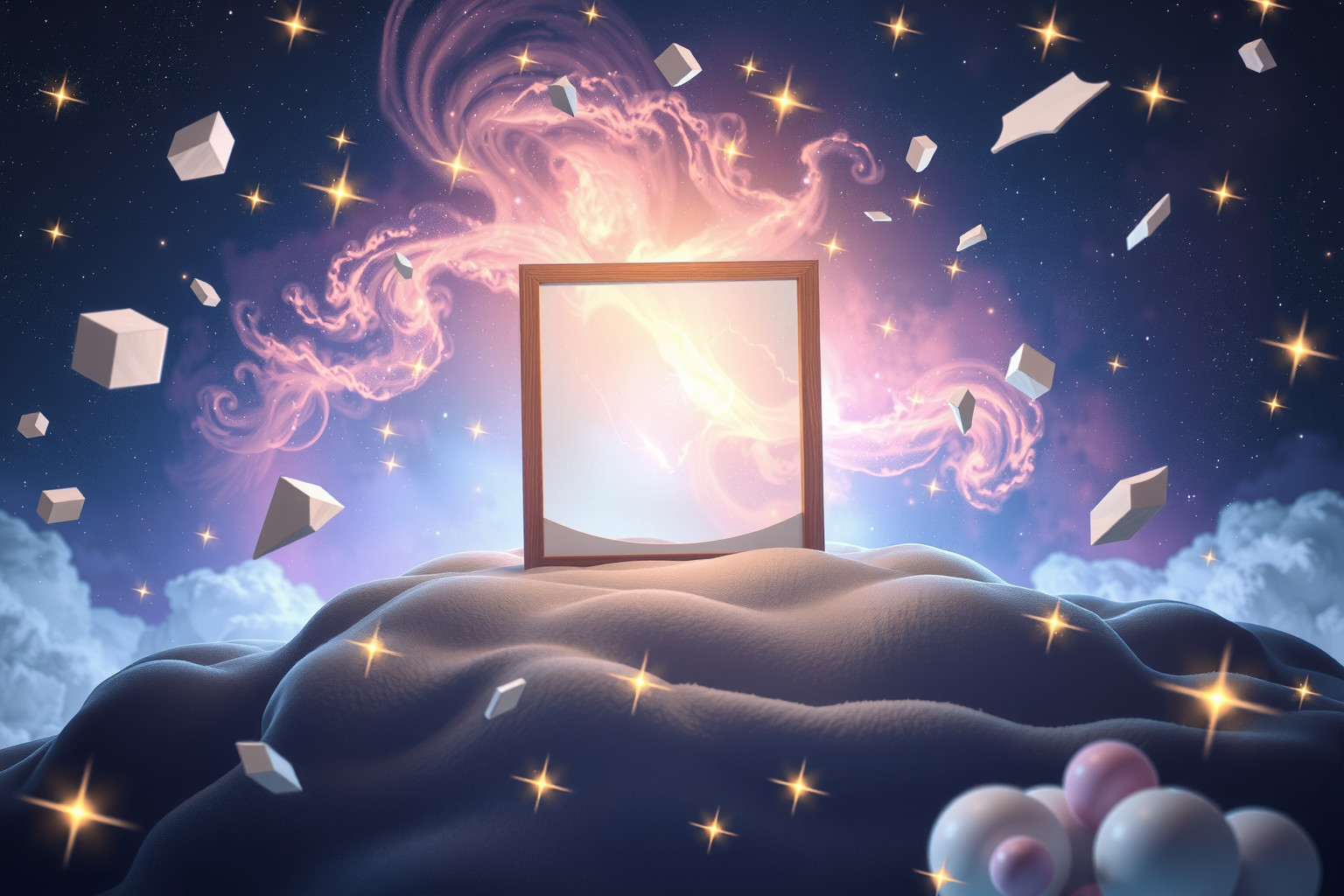 Ein Anschlagbrett mit Verlustanzeigen symbolisiert unverarbeitete Trauer.