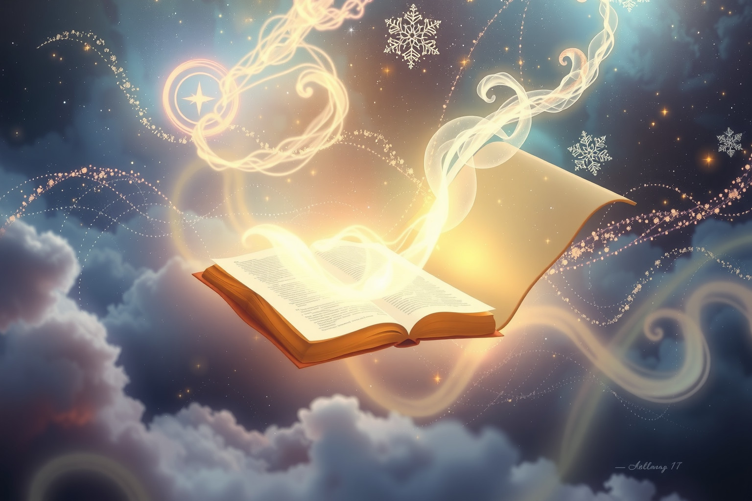 Ein Evangelium im Traum symbolisiert göttliche Führung und Hoffnung.