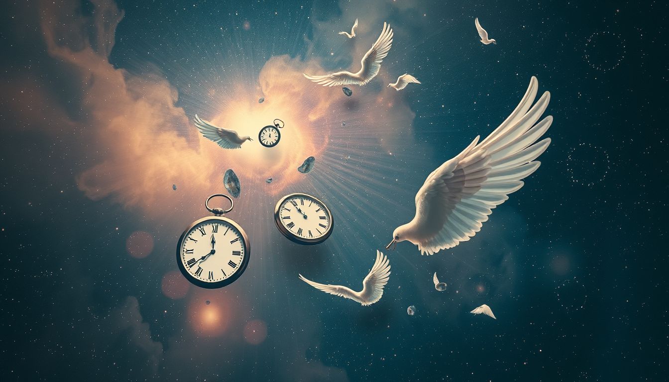 Ein verpassenes Flugzeug symbolisiert verpasste Chancen trotz Anstrengung.