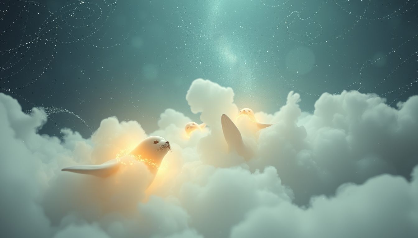 Eine Robbe finden symbolisiert unerwartete Freundschaft und emotionale Tiefe.