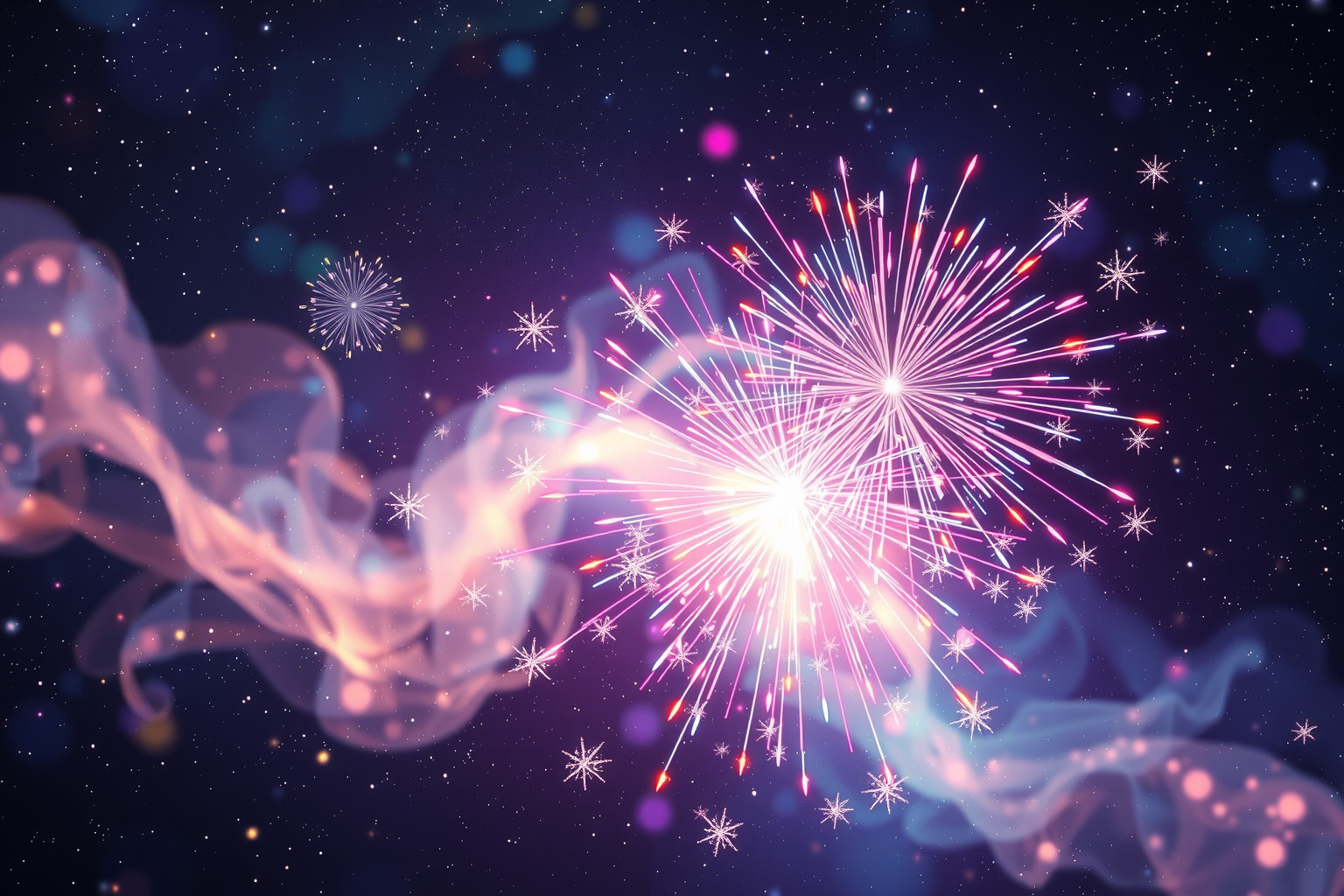 Ein Feuerwerk im Traum symbolisiert große Freude und Erfolg.