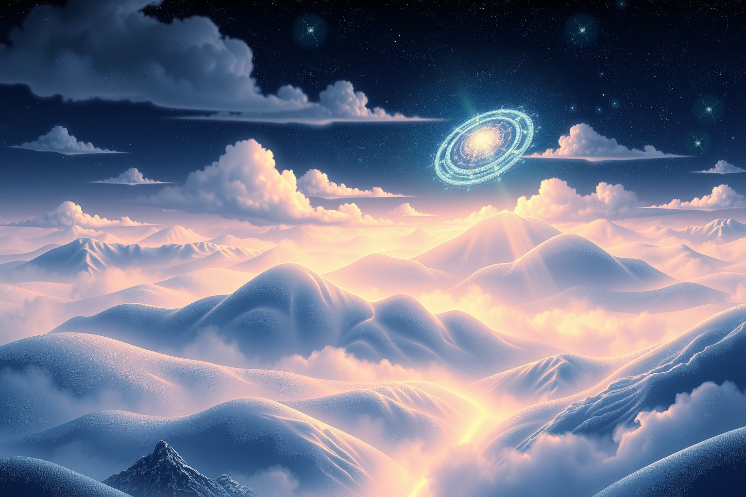Landschaftsillustrationen im Traum symbolisieren innere Sehnsucht nach Freiheit.