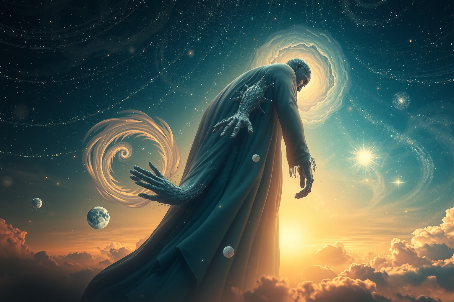 Das Schrumpfen des Riesen symbolisiert innere Unsicherheit und Machtverlust.