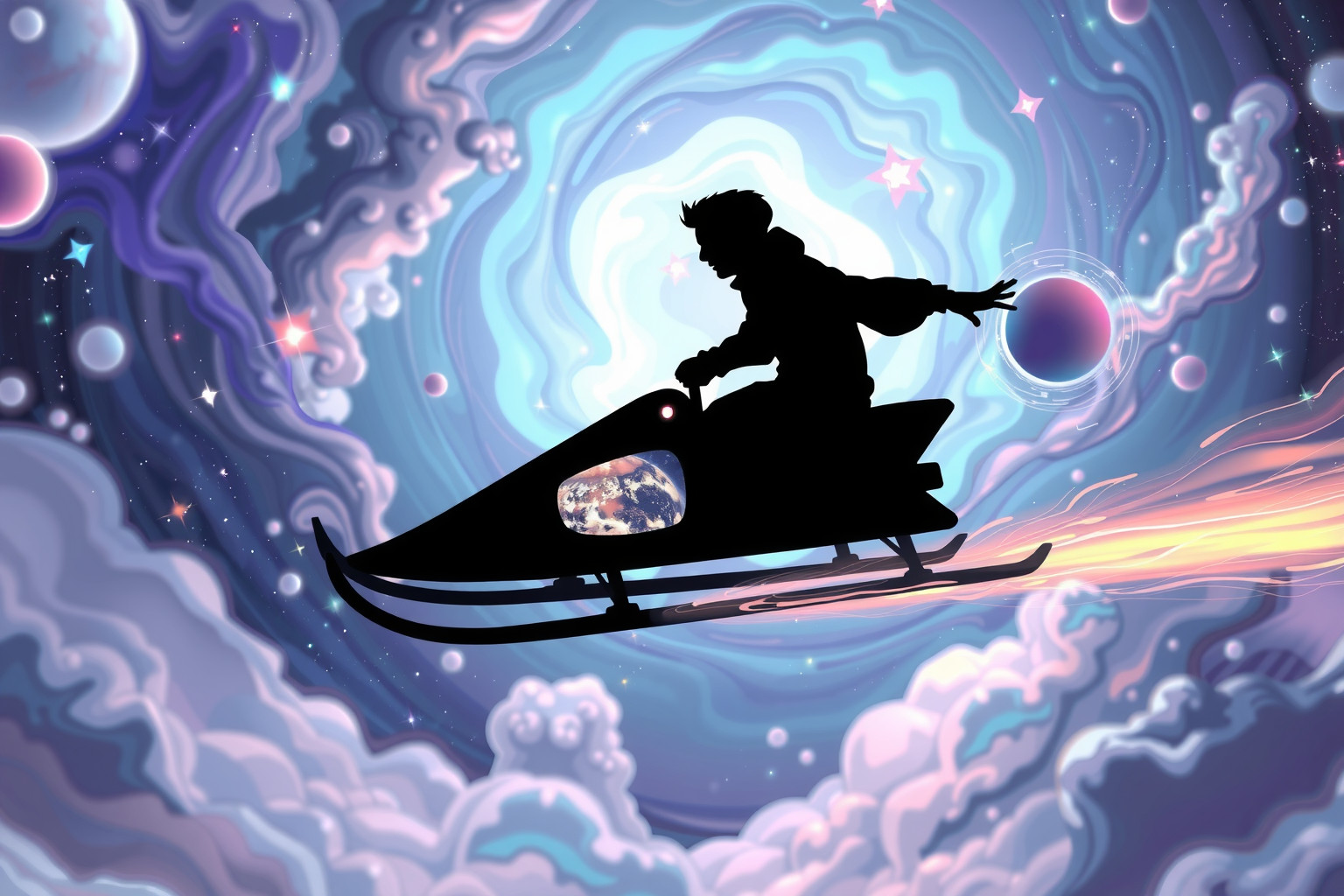 Rodeln symbolisiert im Traum Mut und das Eingehen von Risiken.