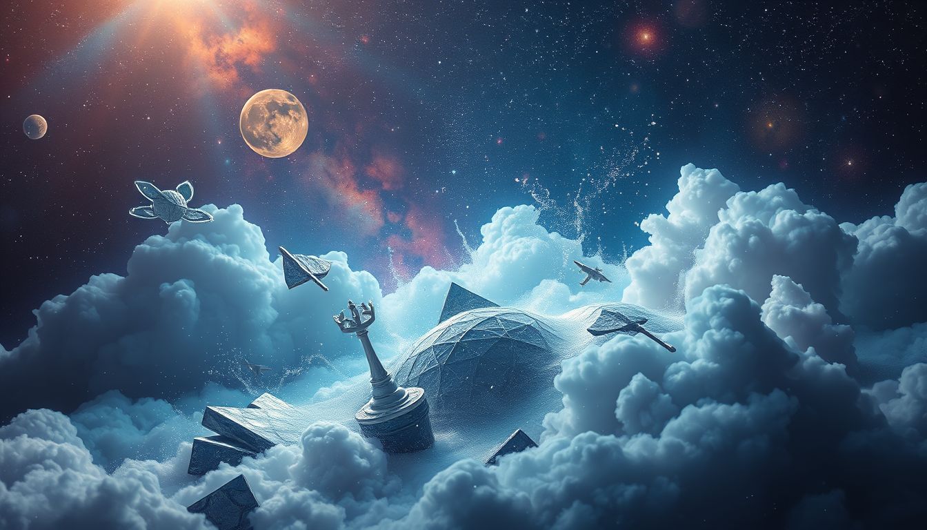 Ein zerbrochenes Ruhebett symbolisiert oft emotionale Erschöpfung und Unsicherheit.