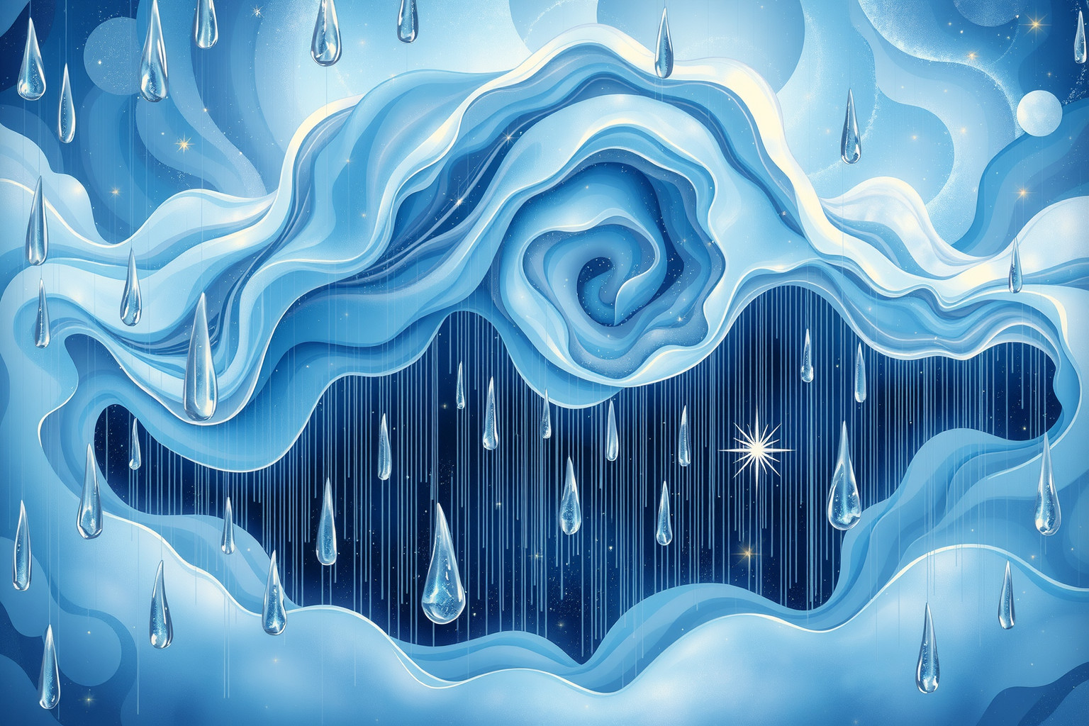 Regen am Rummelplatz symbolisiert emotionale Reinigung und Trauerbewältigung.