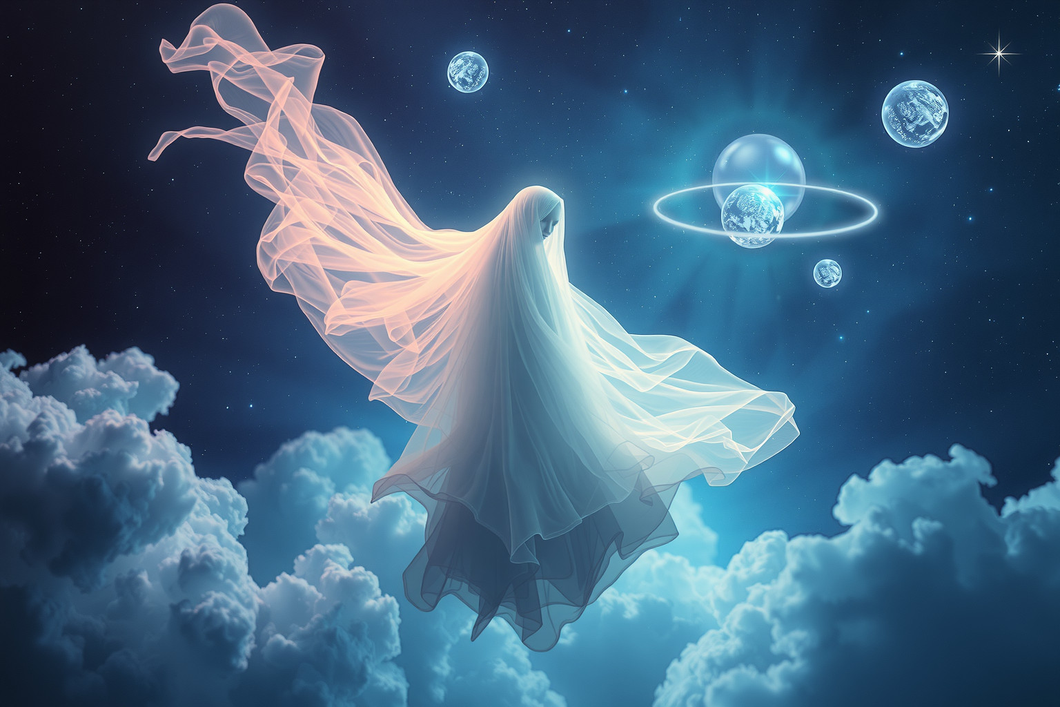 Sich als Geist verkleiden symbolisiert innere Konflikte und Vergebungssuche.
