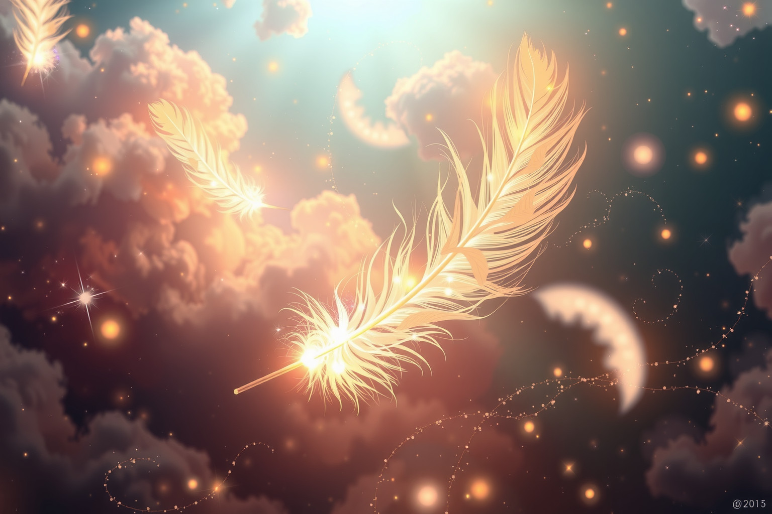 Ein neuer Federkiel im Traum symbolisiert kreative Neuanfänge.