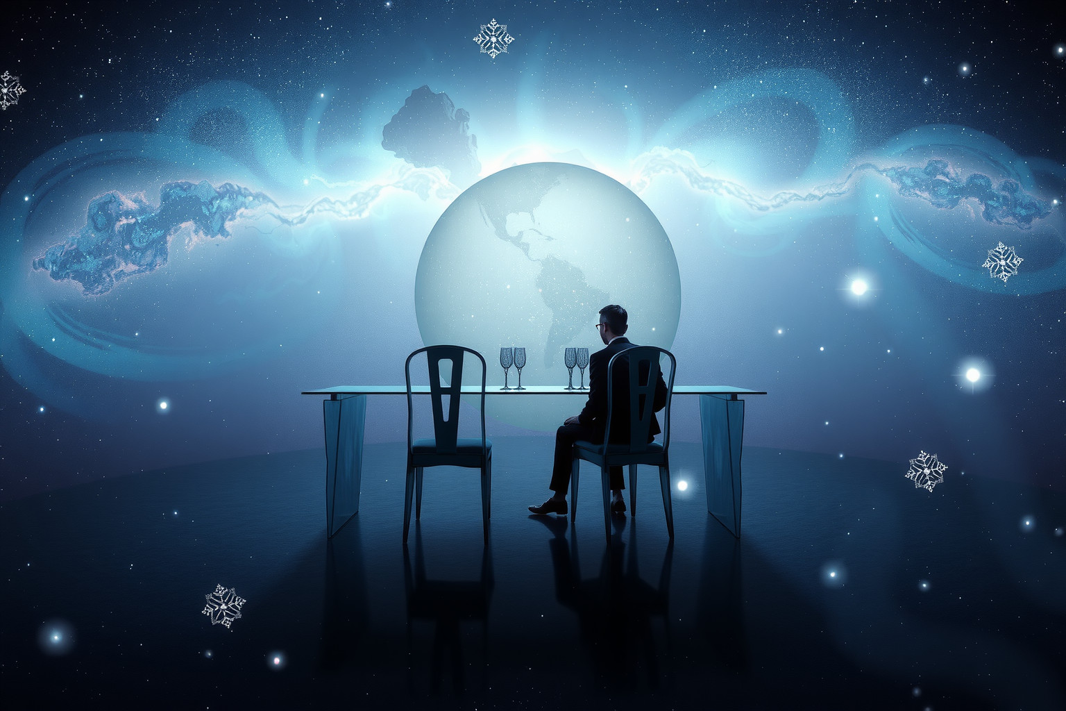 Der Traum „Allein im Speisesaal“ symbolisiert innere Einsamkeit und Reflexion.