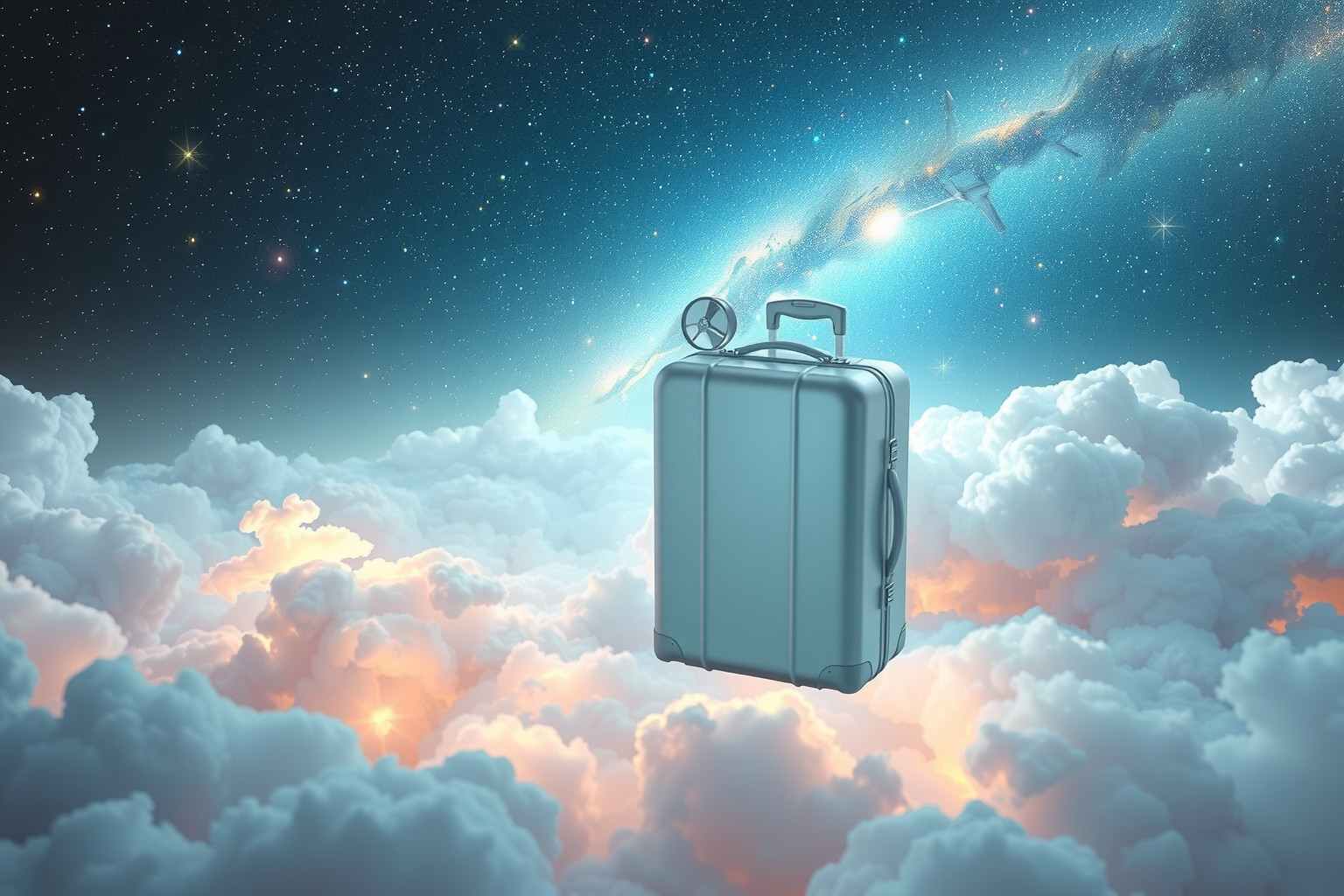 Leichtes Gepäck im Traum symbolisiert oft innere Freiheit und Loslassen.