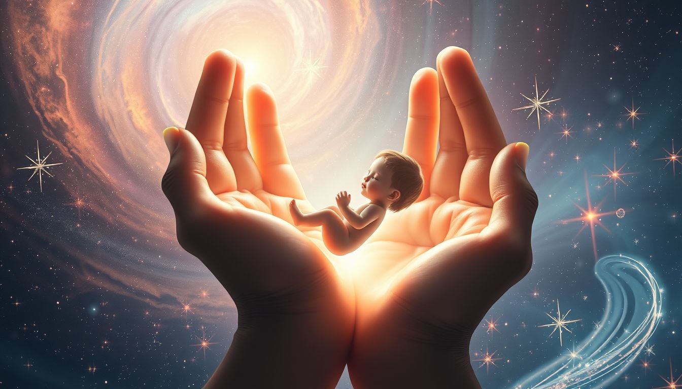Im Traum symbolisiert das Kleinsein oft Schutz und Geborgenheit.