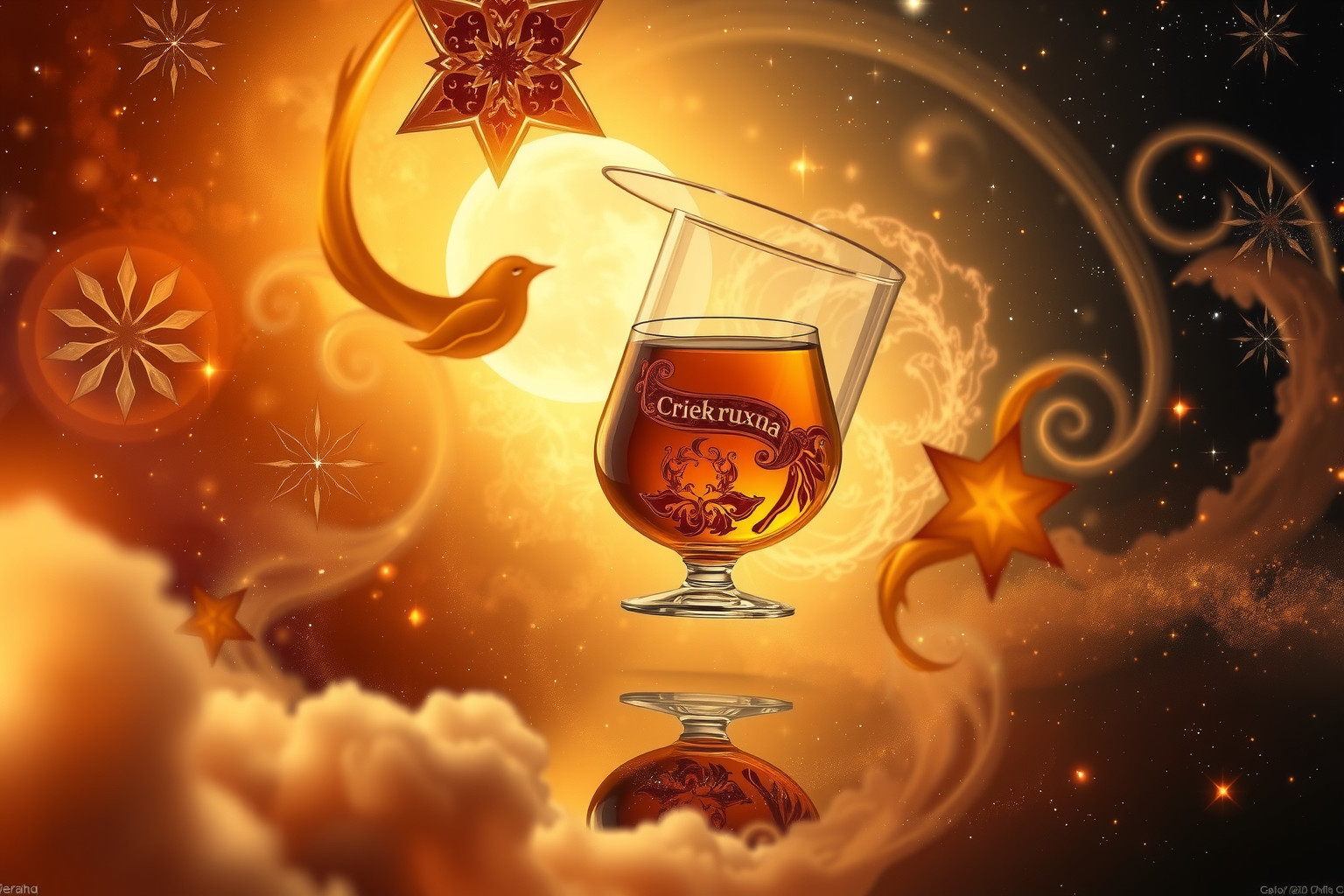 Traum von Cognac symbolisiert Genuss und gehobenen Lebensstil.
