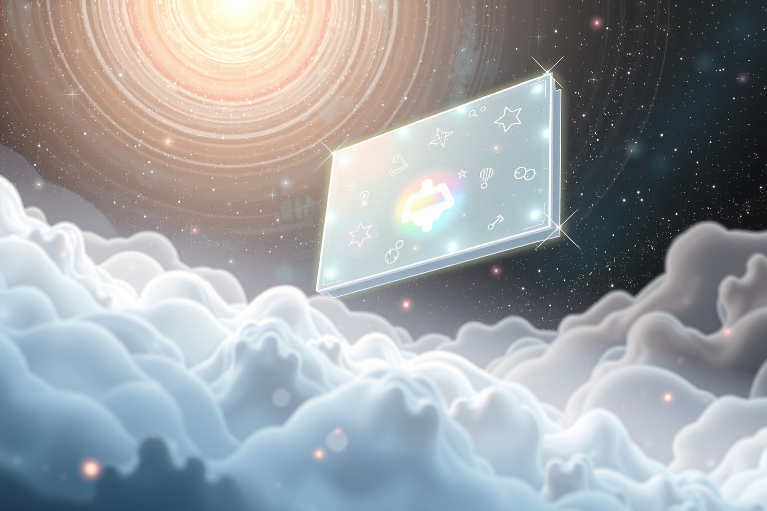 Ein digitales Gästebuch symbolisiert verborgene Erinnerungen und Kontakte.