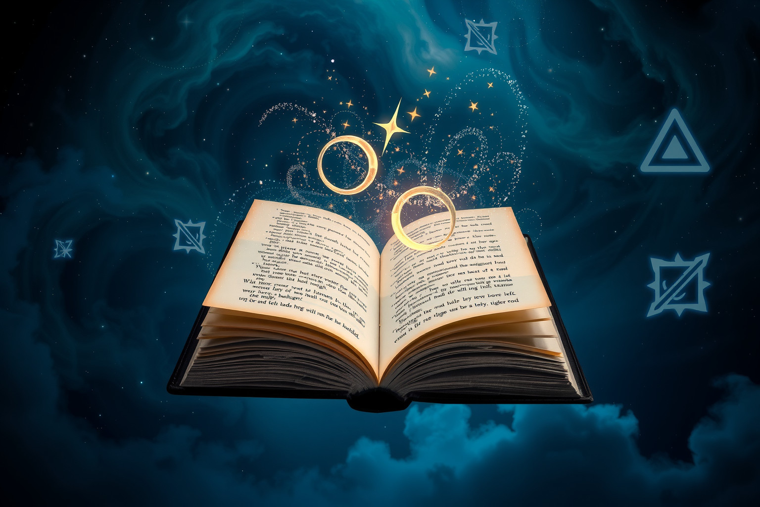 Das alte Buch enthüllt verborgene Weisheiten aus der Vergangenheit.