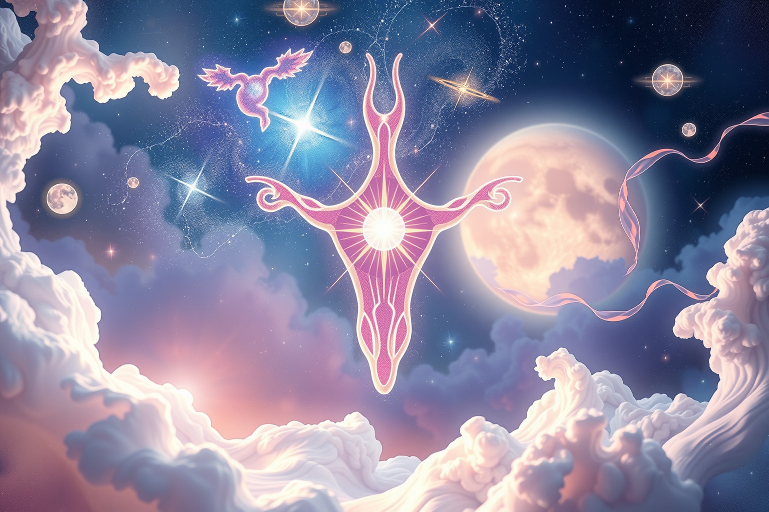 Traum 17 symbolisiert verborgene Stärke und weibliche Selbstheilungskraft.