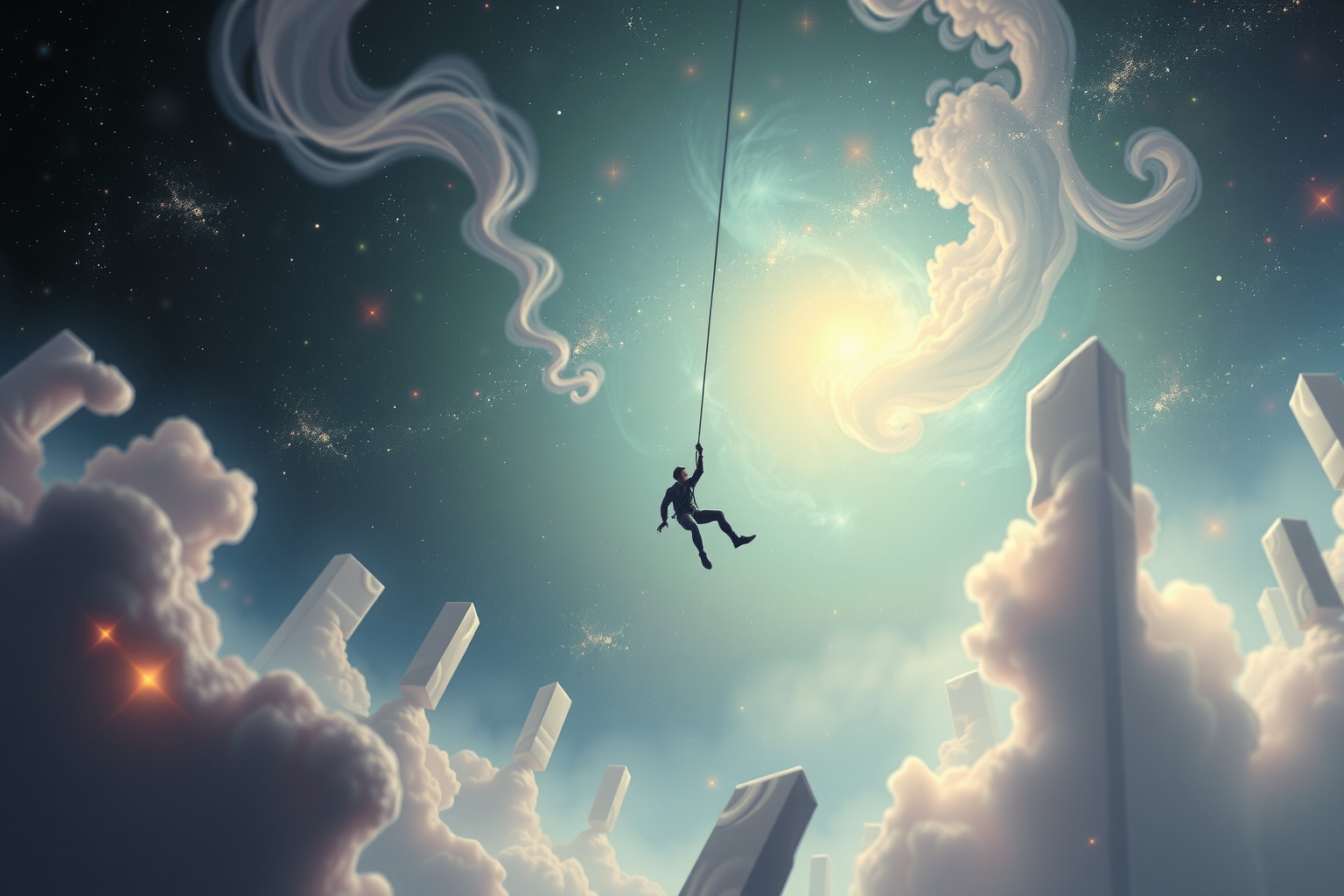 Traum 18 symbolisiert Herausforderungen und Überwindung beim Bungee-Jumping.