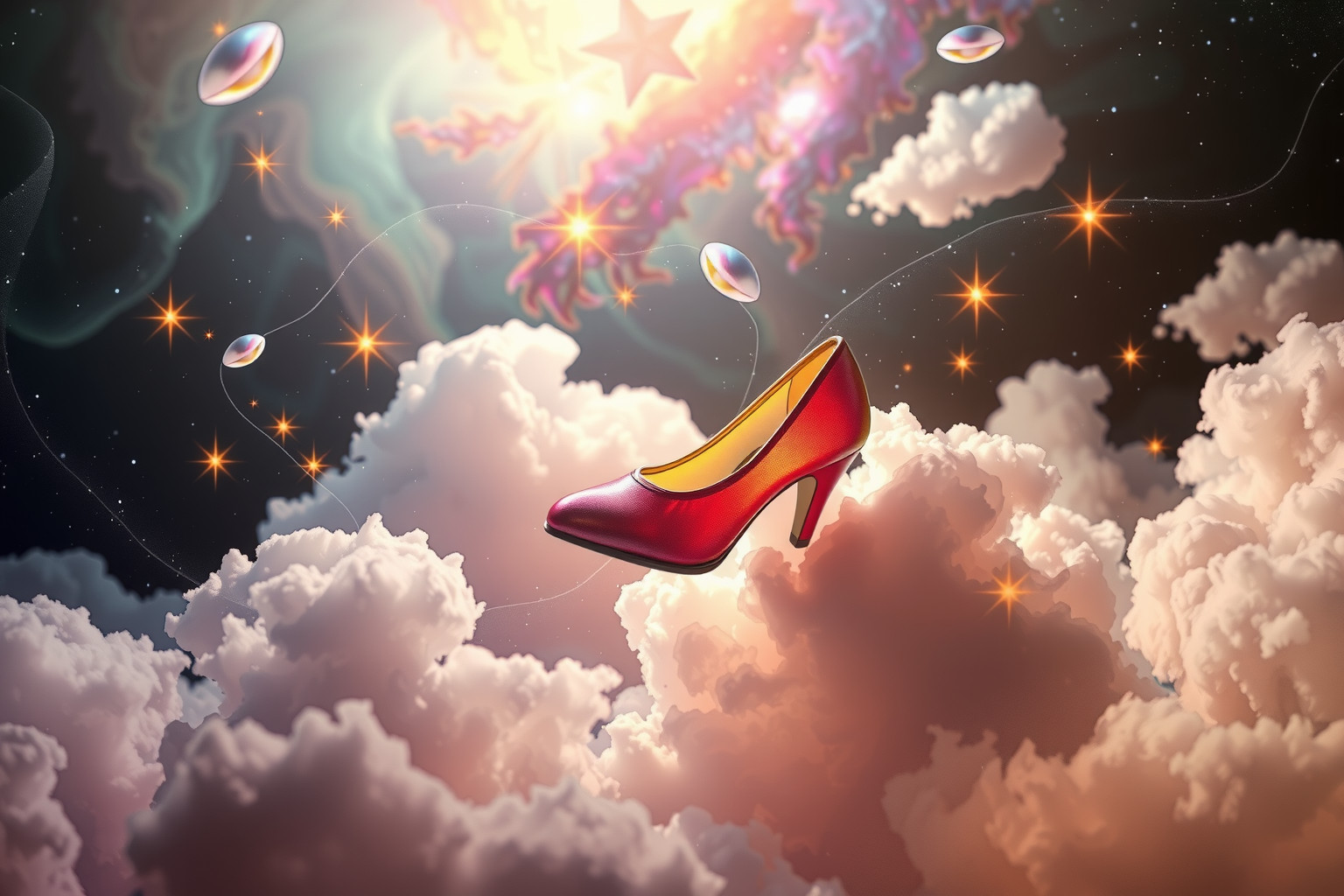 Ungewöhnliche Schuhe im Traum symbolisieren oft individuellen Ausdruck und Mut.