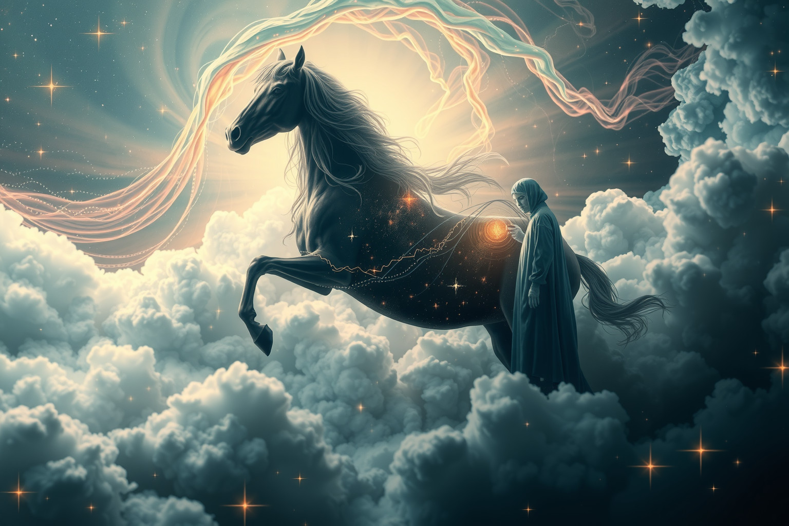 Ein kranker Rossarzt im Traum symbolisiert Heilung trotz Schwäche.