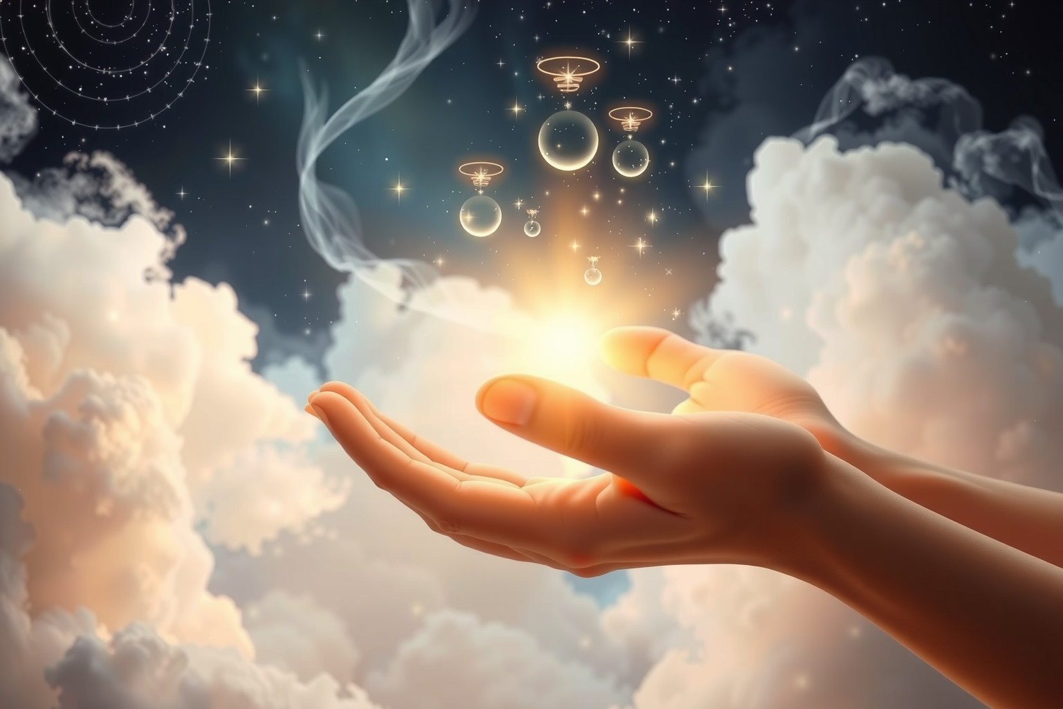 Der Traum symbolisiert inneren Frieden und spirituelle Erneuerung.