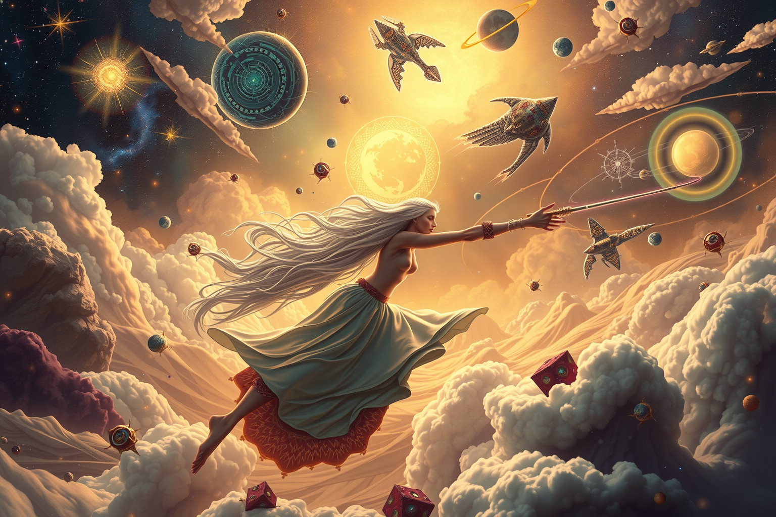 Der Freiherr symbolisiert Instinkt und gezielte Verfolgung von Zielen.